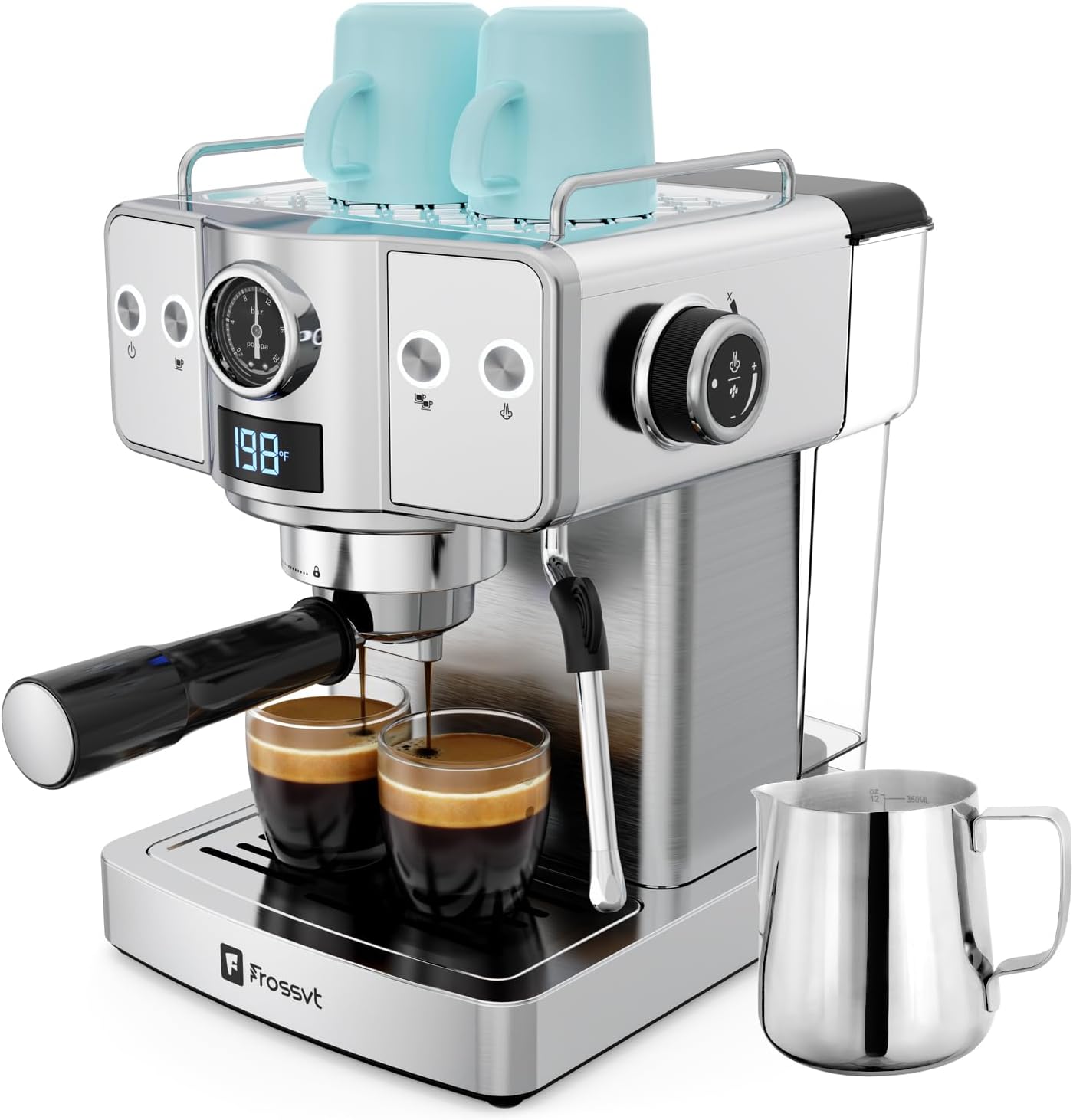 Top Espresso Machine 20 Bar: Pro Maker with Frother