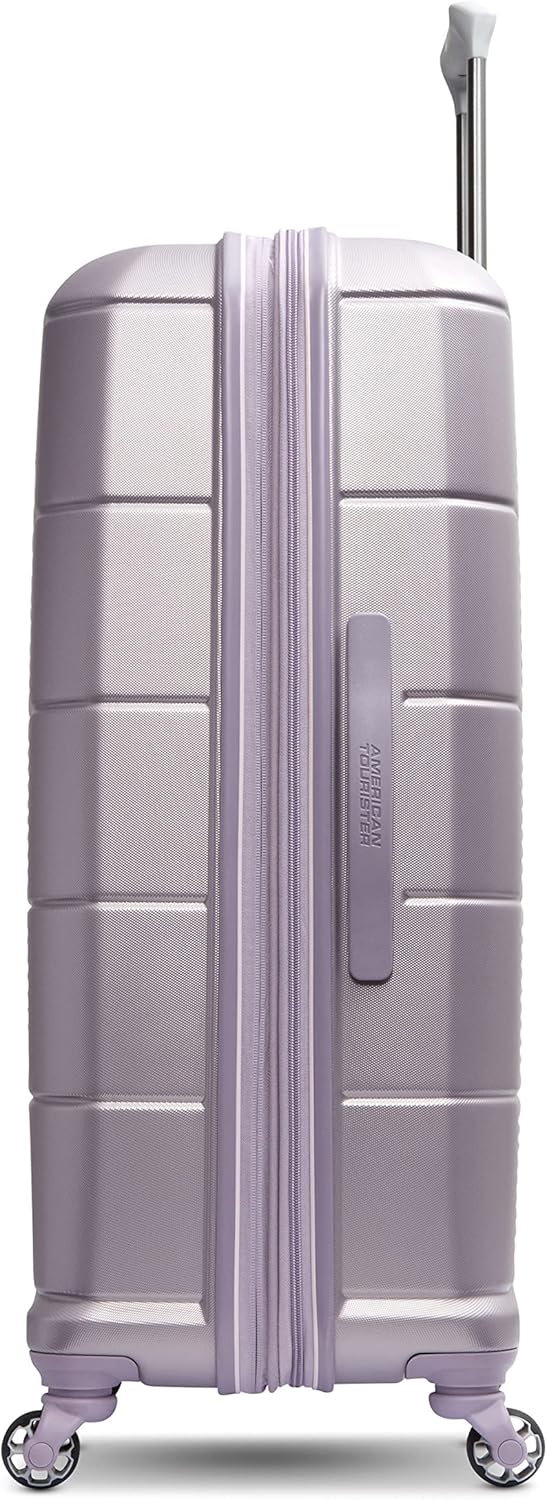 American Tourister Stratum 2.0 Expandable Hardside Luggage with Spinner Wheels, 28" SPINNER, Purple Haze