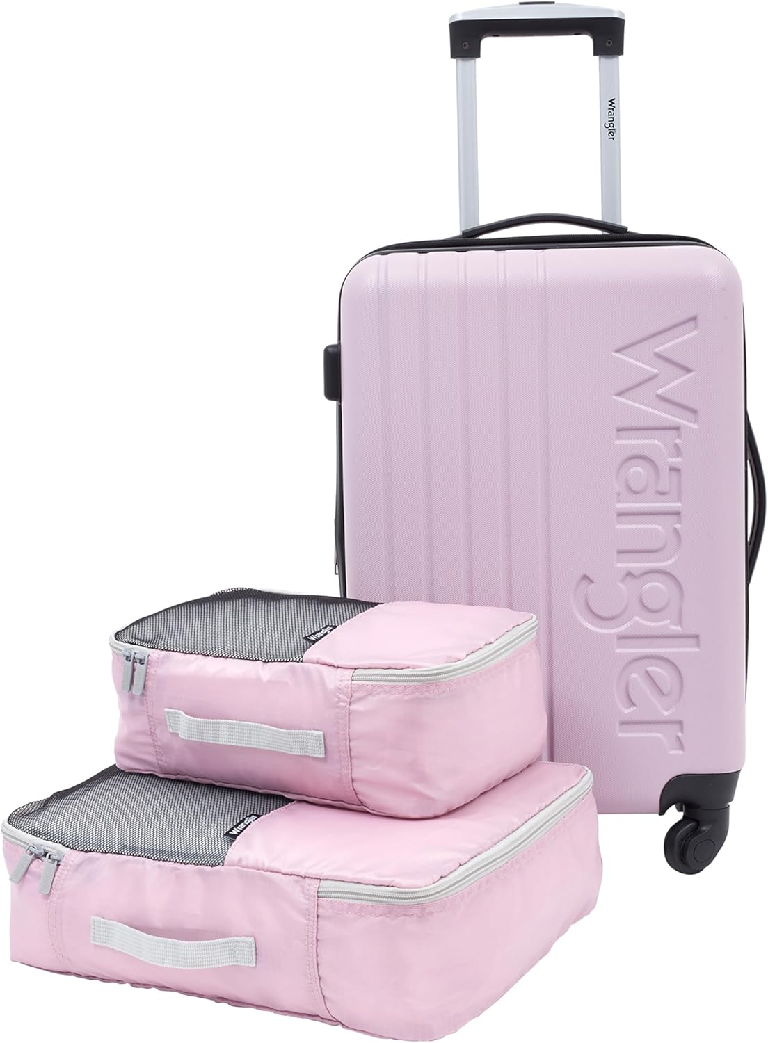 Wrangler Luggage Set, Lilac, 20" Carry-On