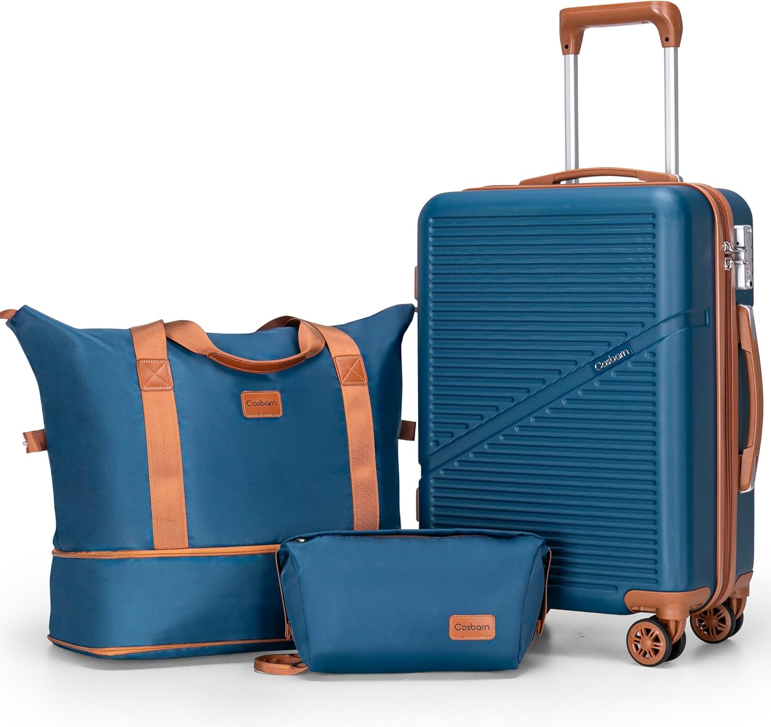 Cosbarn 20" Carry-On: Airline-Approved ABS Luggage