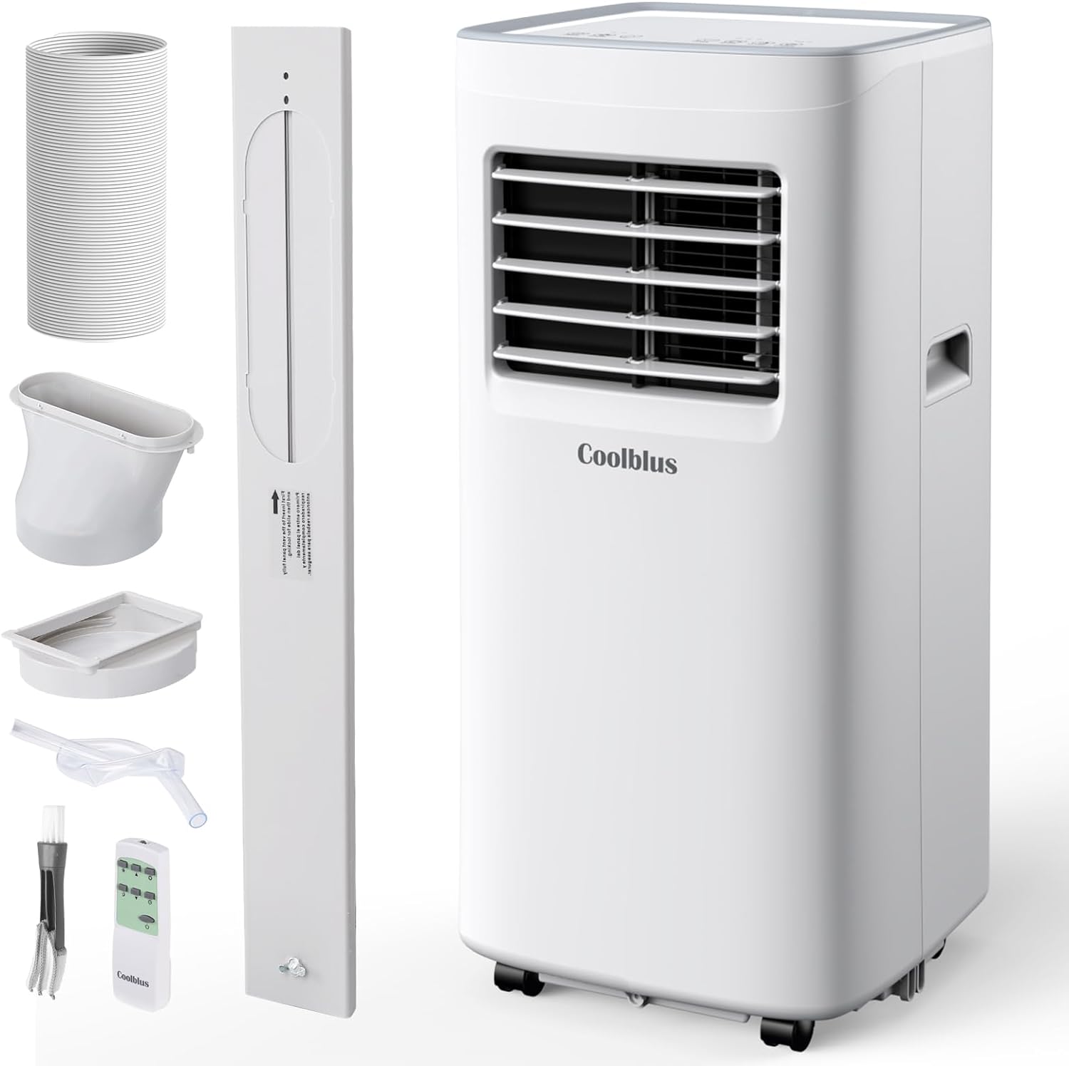 Portable Air Conditioners,8500 BTU air conditioner Cools Up to 360 Sq. Ft. 3 in 1 Portable AC with Remote Control,24H Timer, Smart Sleep Mode,Window Installation Kit & Filter Cleaning Brush