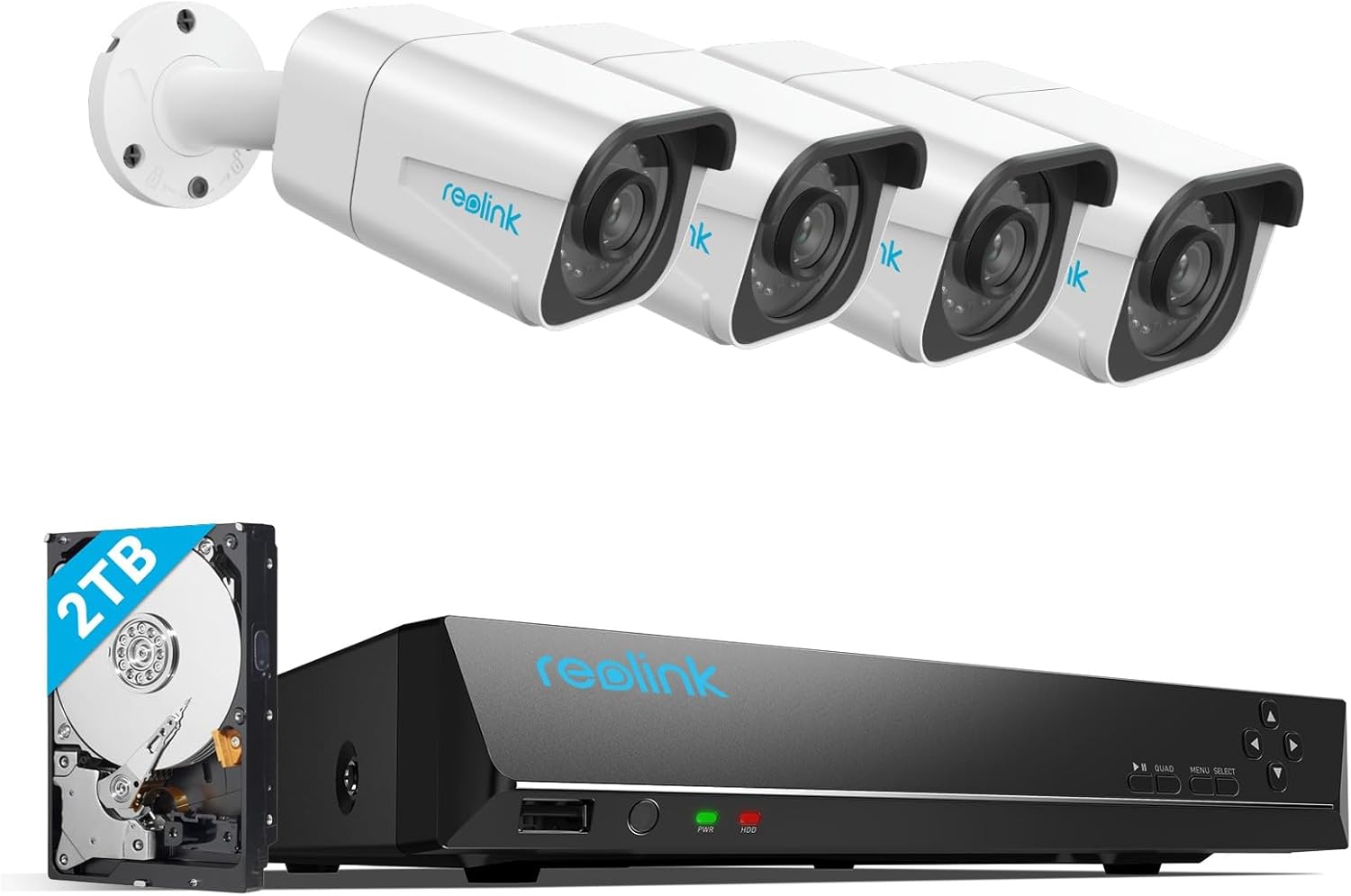 REOLINK RLK8-800B4: 4K PoE Security Camera System