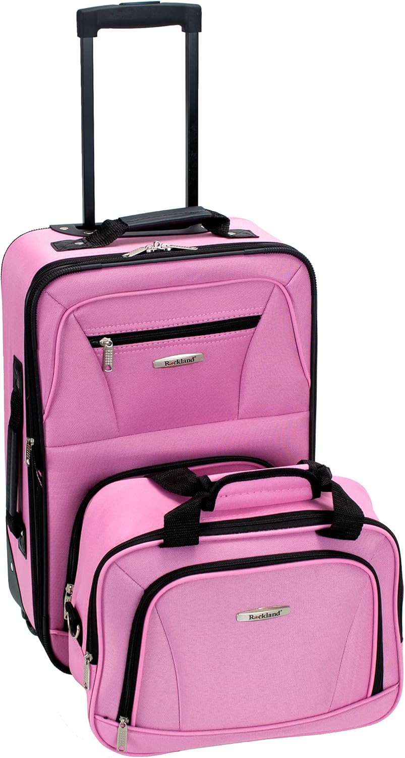 Rockland Softside Luggage Set: Stylish 2-Piece Travel