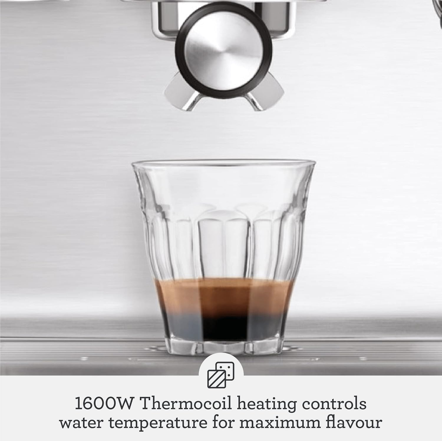 Breville Duo Temp Pro Espresso Machine BES810BSS, Brushed Stainless Steel