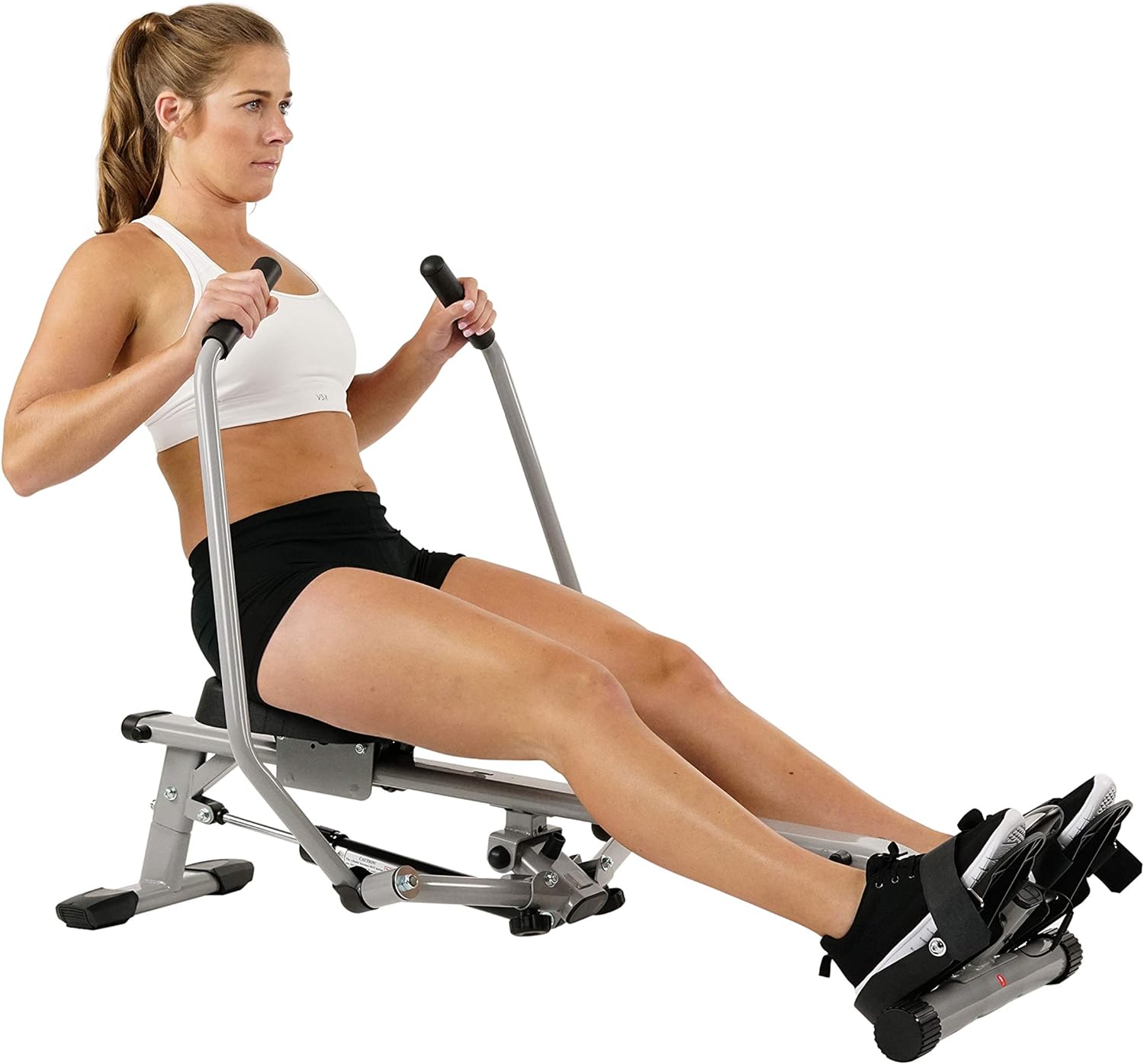 Sunny Health Smart Compact Rowing Machine: Full-Body Workout