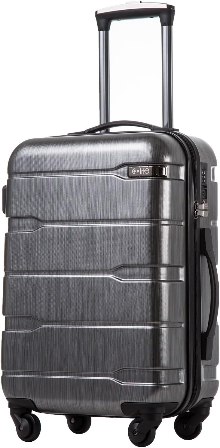 Coolife Expandable Suitcase: TSA-Approved Travel Companion