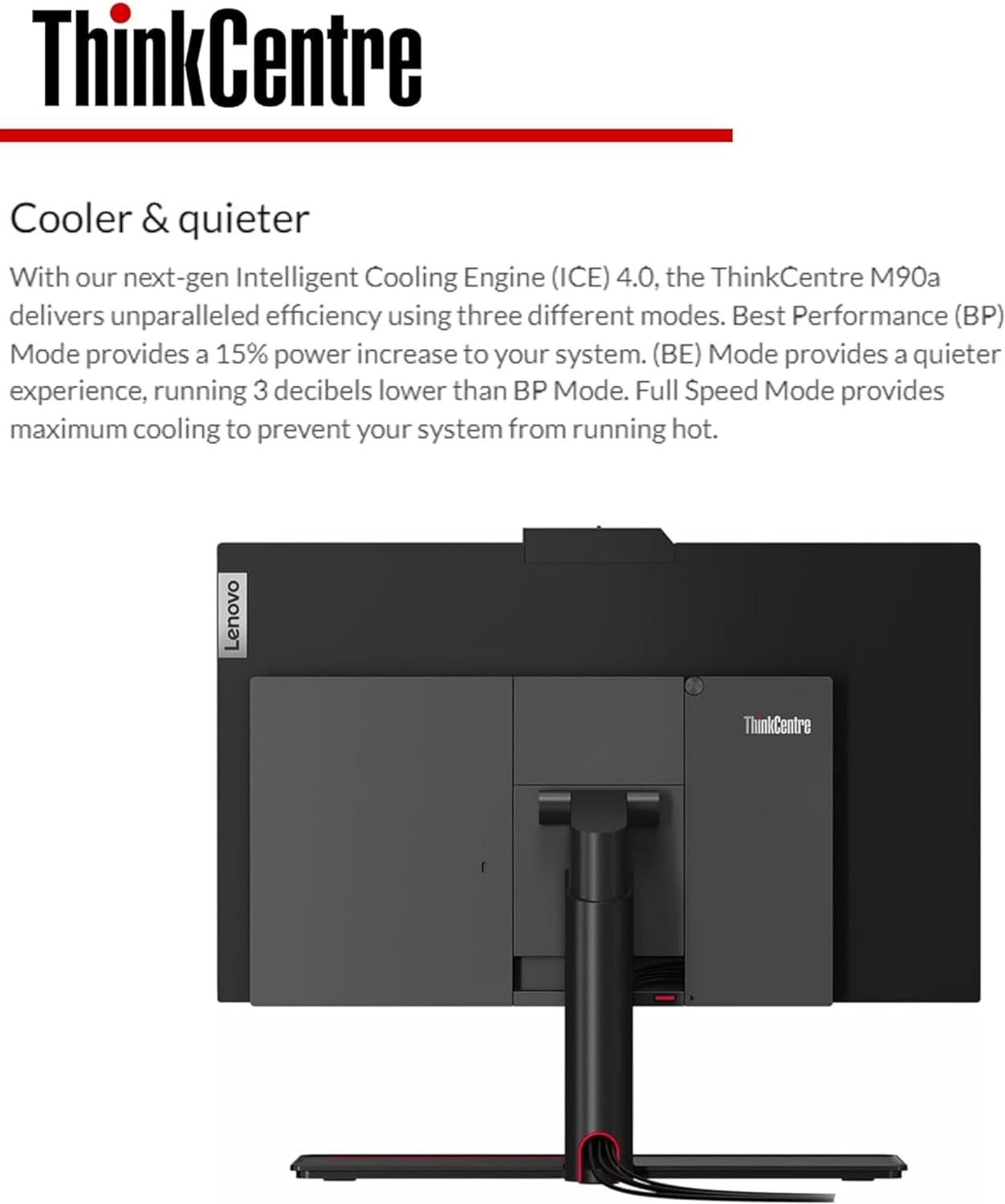 Lenovo ThinkCentre M90a | Business All in One Desktop | 23.8" FHD IPS Display | 16GB RAM | 1.5 TB Storage (512GB SSD with 1TB HDD) | Intel Core i5 Processor | FHD Webcome | Wi-Fi 6 | Win 11 Pro