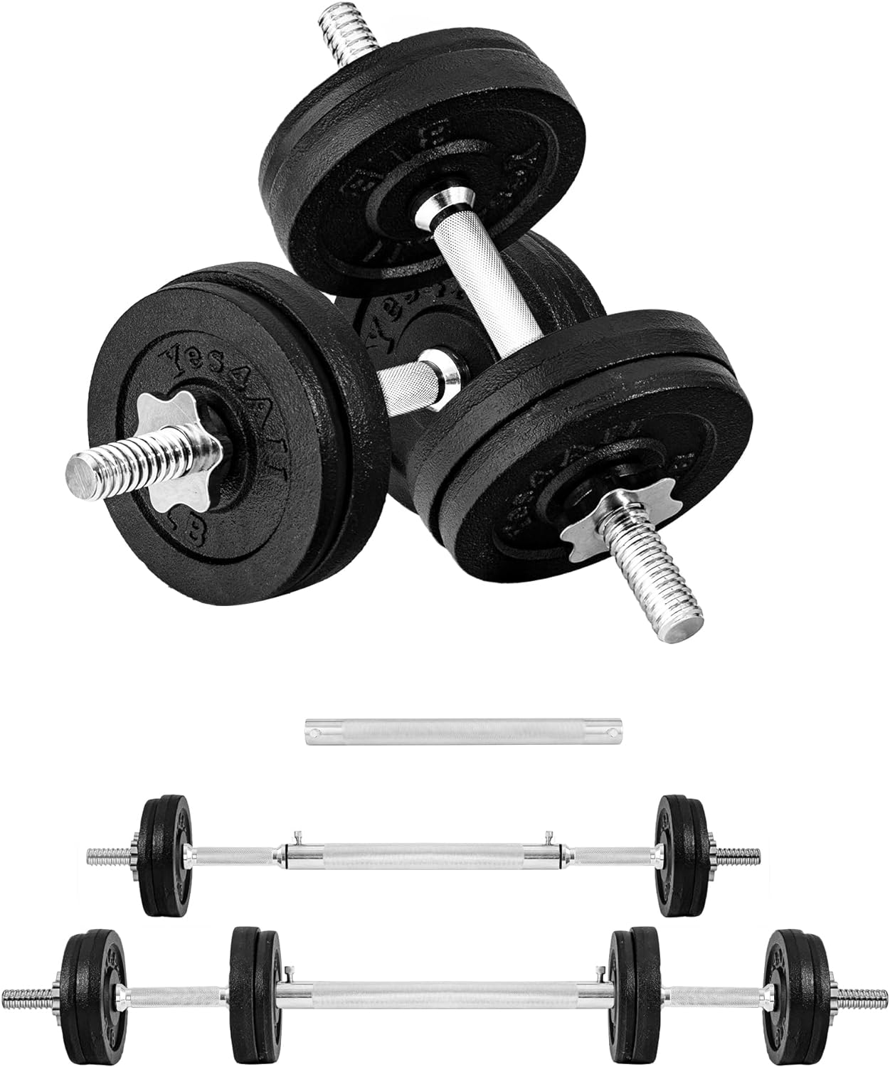 Yes4All Adjustable Dumbbells: Versatile Home Gym Solution