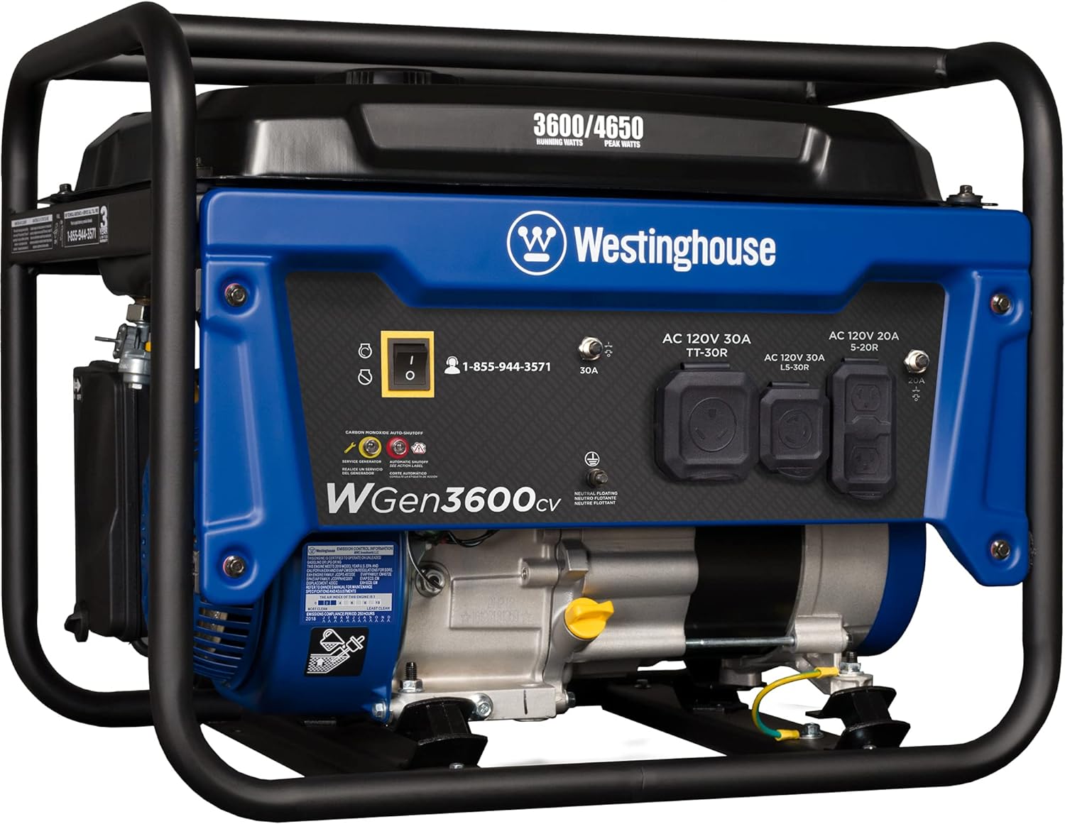 Westinghouse 4650W Portable Generator: RV-Ready Power