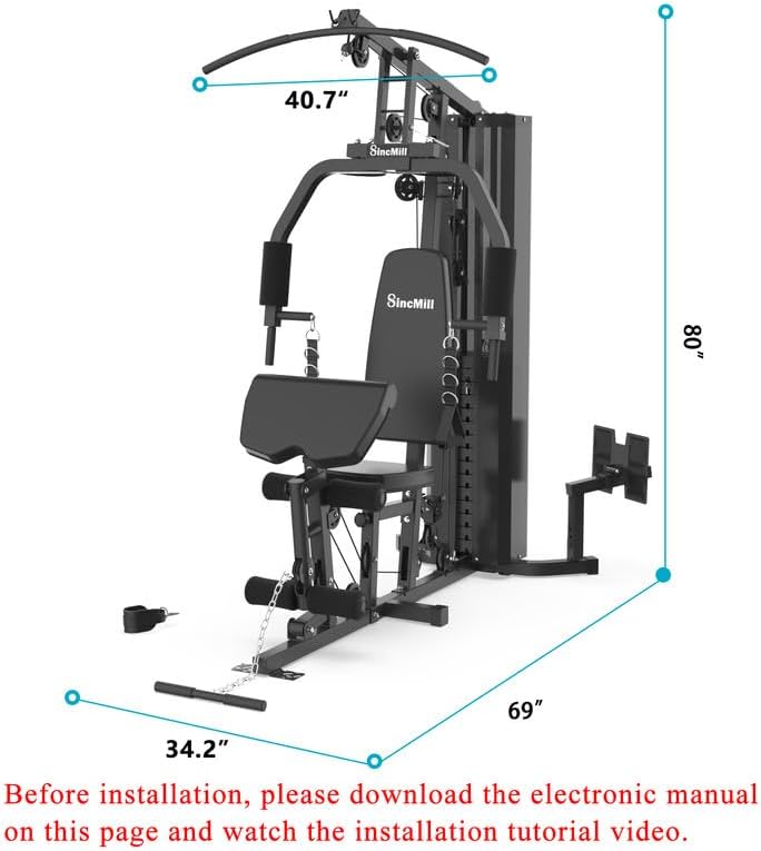 Home Gym Multifunctional Full Body Home Gym Equipment for Home Workout Equipment Exercise Equipment Fitness Equipment