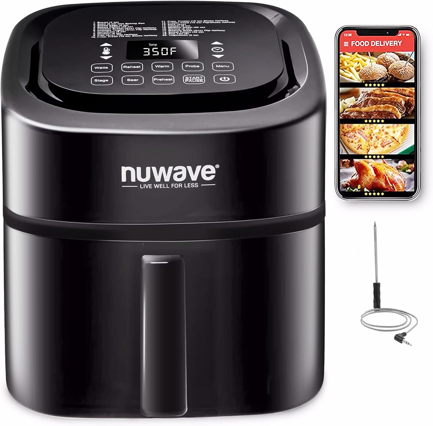 Nuwave Brio 8-Qt Air Fryer: Features & Performance