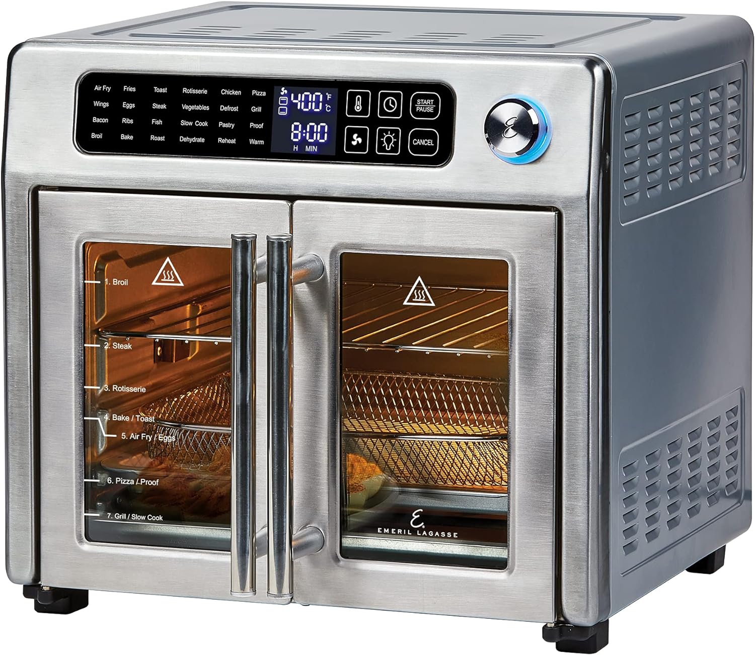 Emeril's XL Air Fryer: 26 QT Convection Oven Guide