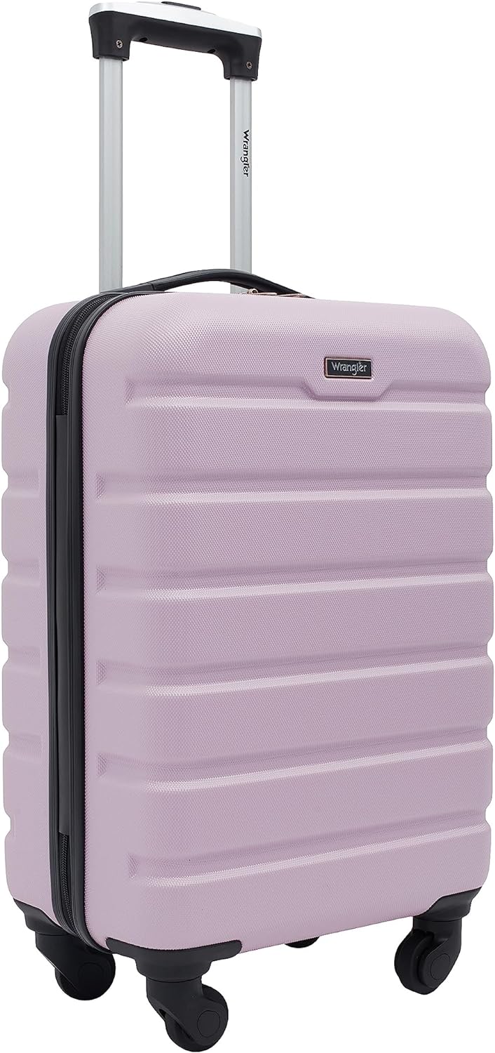 Wrangler 20" Spinner Carry-On Luggage, Lilac