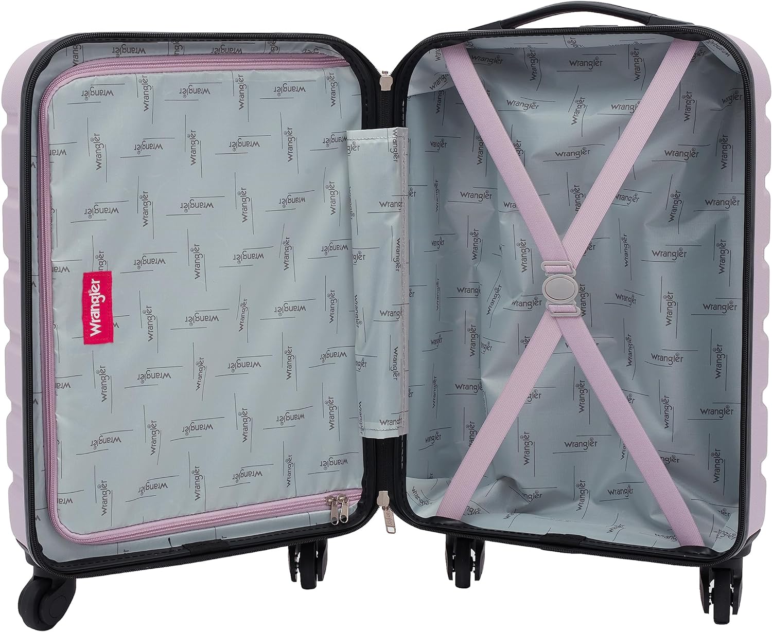 Wrangler 20" Spinner Carry-On Luggage, Lilac