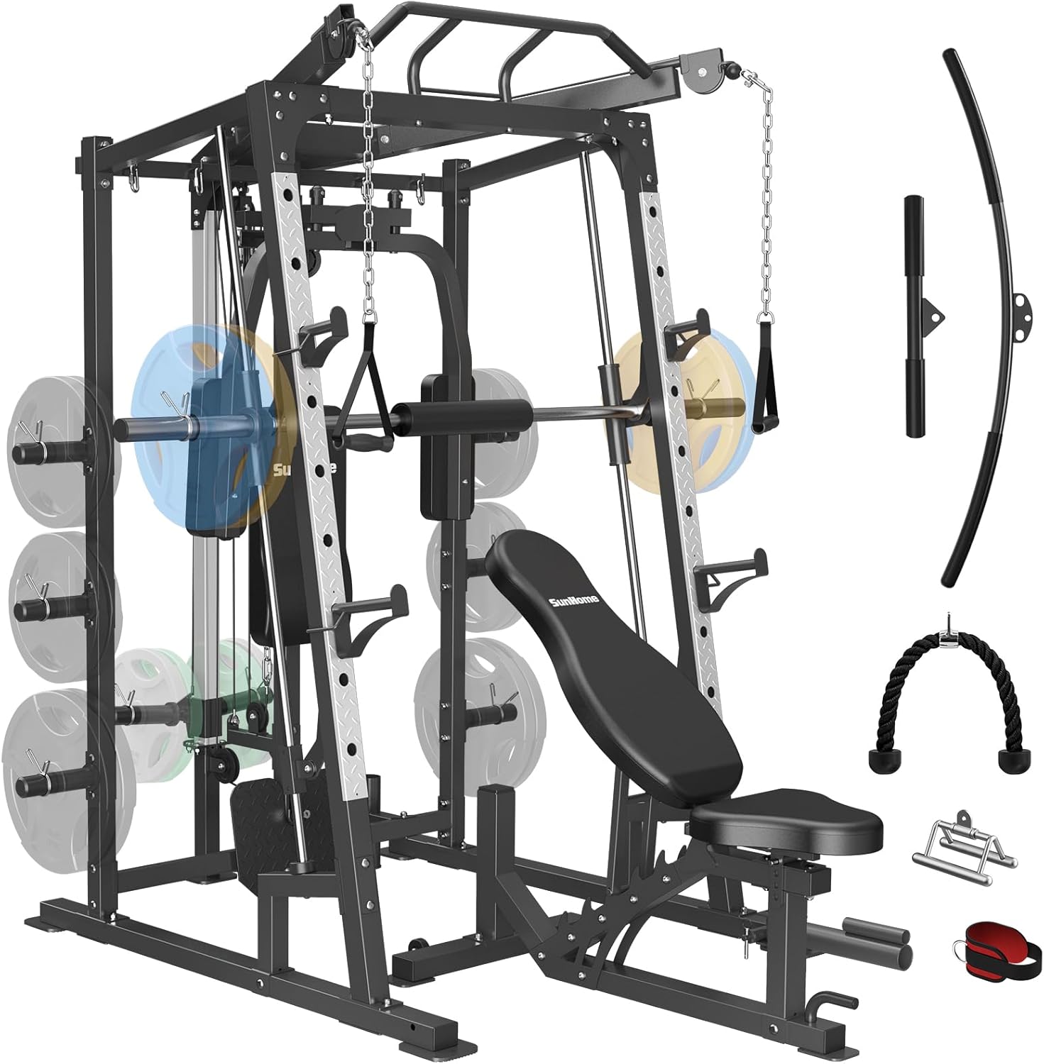 Ultimate Smith Machine: Home Gym Power Cage System