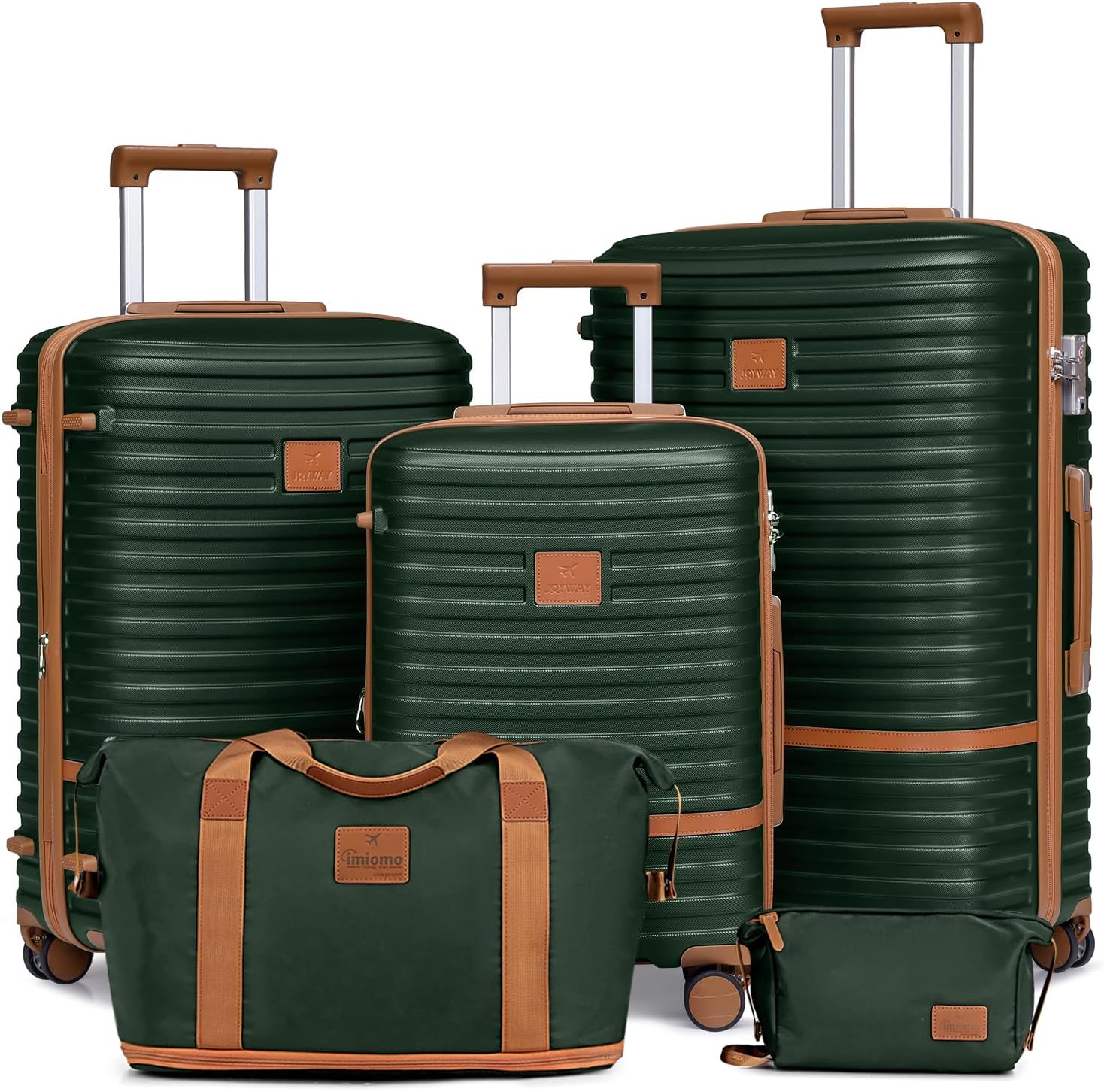 Joyway 3-Piece Luggage Set: Hardside Spinner Suitcases