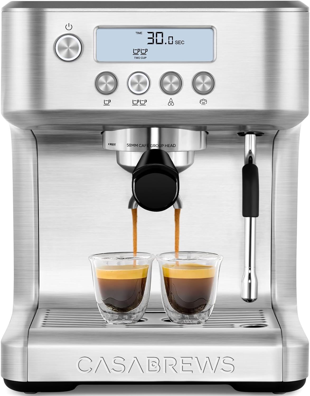 CASABREWS Espresso Machine: Pro Latte & Cappuccino Maker