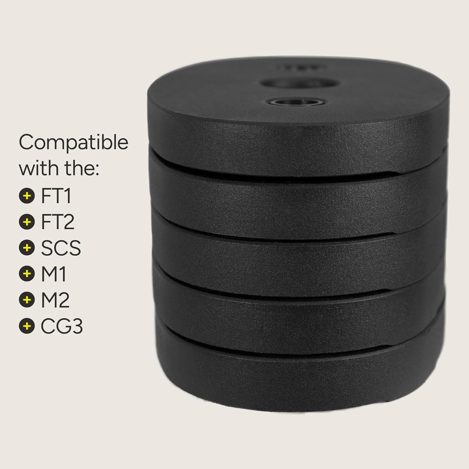 Inspire Fitness 50 lb Weight Stack Add-On - 50 Pound Weight Stack for Cable Weights - 50 lb Add on Weight Stack for Inspire Fitness Trainer - Home Gym Accessories