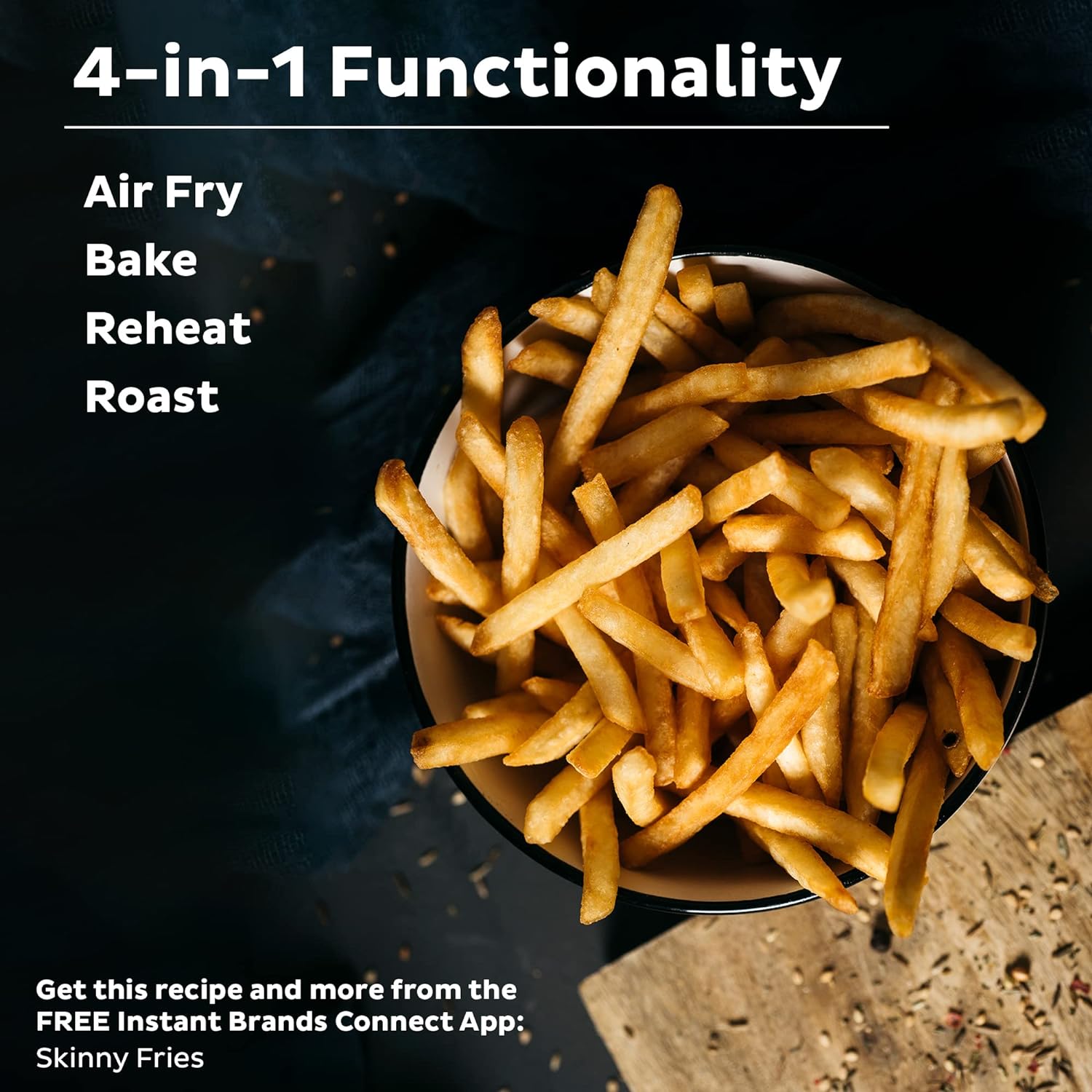 Instant Vortex 2QT Mini Air Fryer, Small Air fryer that Crisps, Reheats, Bakes, Roasts for Quick Easy Meals, Includes over 100 In-App Recipes, is Dishwasher-Safe, from the Makers of Instant Pot, Aqua