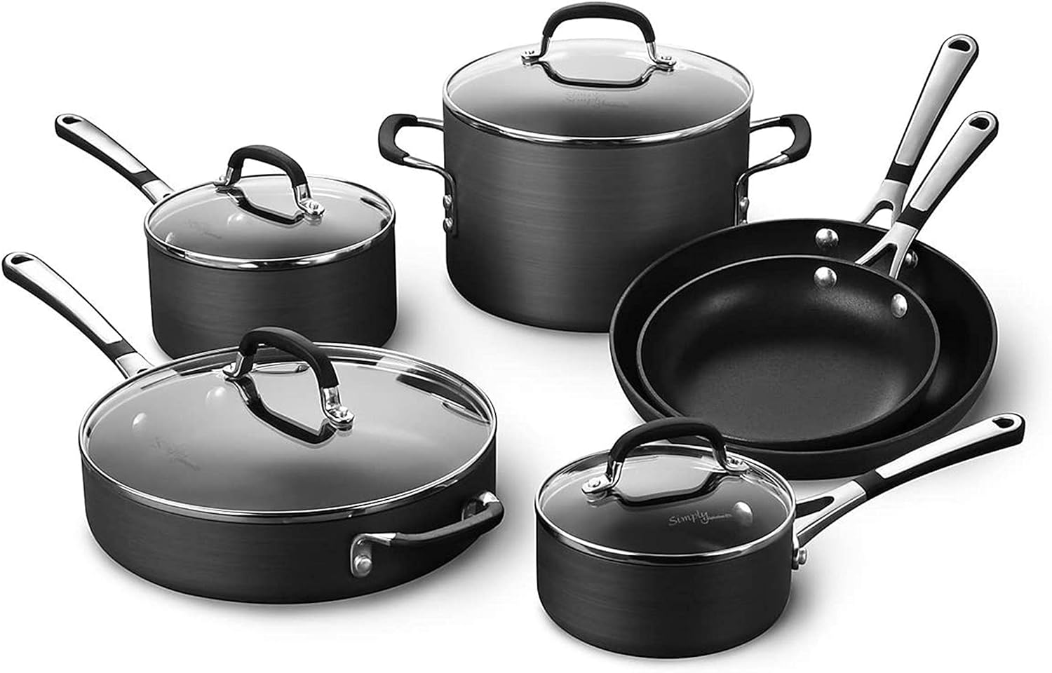 Calphalon 10-Piece Non-Stick Cookware Set: Features