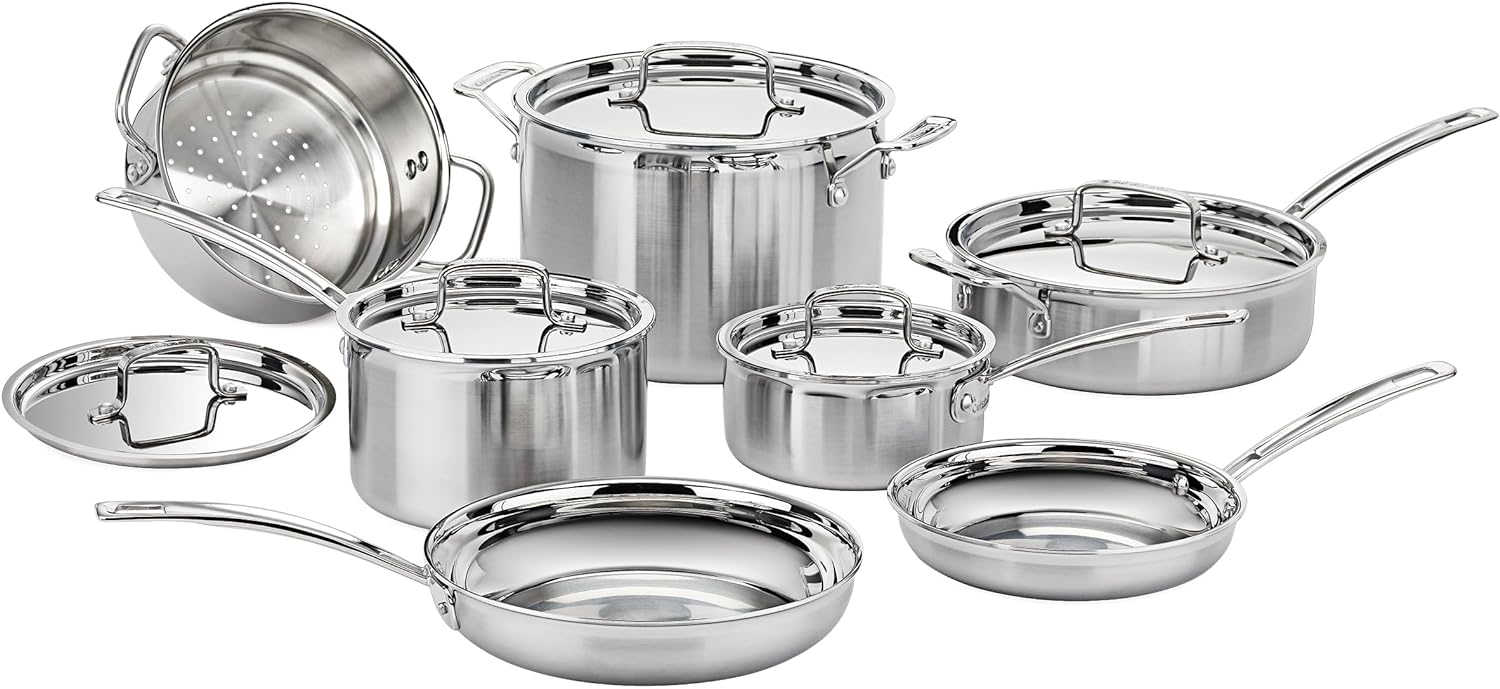 Cuisinart MultiClad Pro: 12-Piece Cookware Set Overview