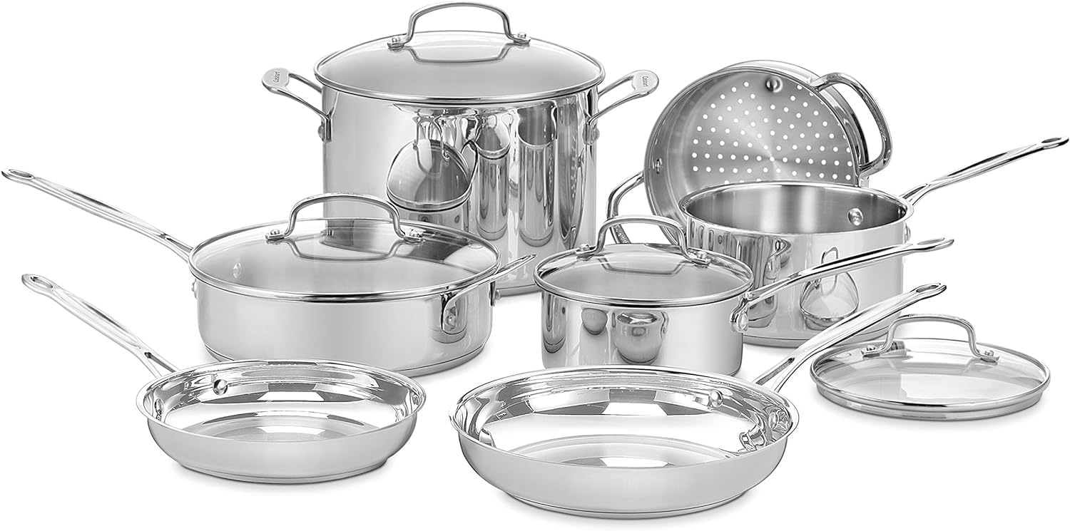 Cuisinart Chef's Classic: 11-Piece Stainless Steel Set