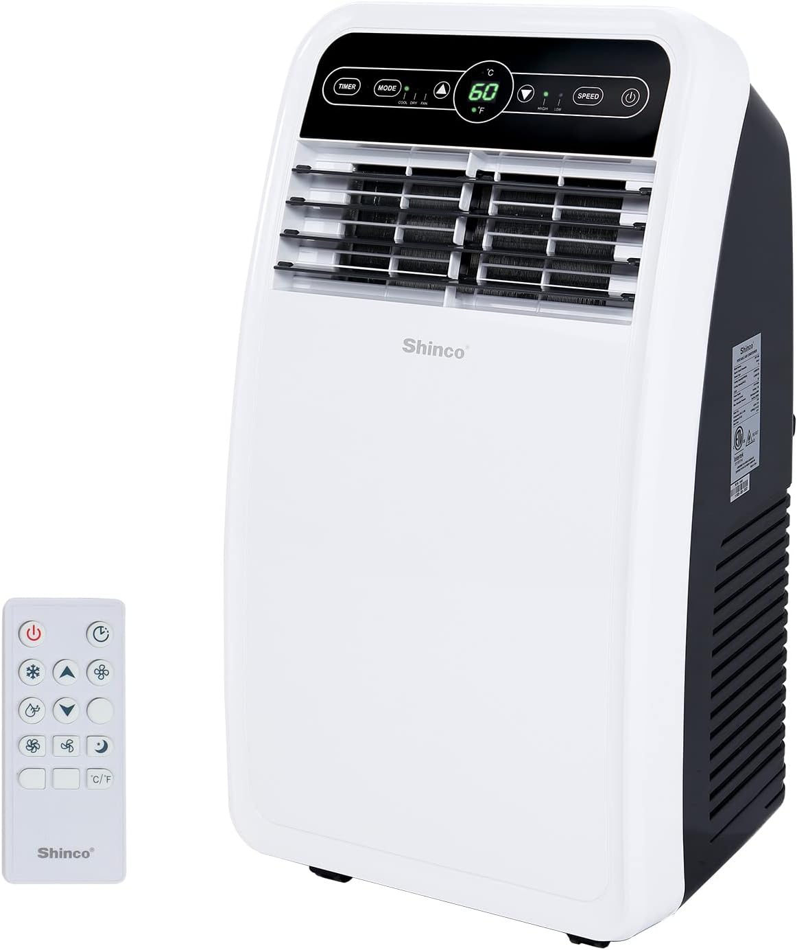 Shinco 8,000 BTU Portable AC: Cool, Dehumidify & More